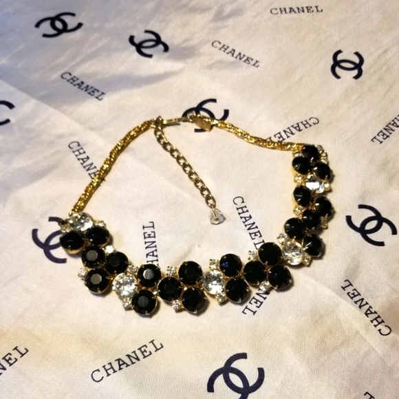 DESIGNER REINAD 5th Ave Crystal RS Necklace Vintage - Picture 5 of 8